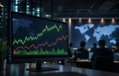 Global indices market visual
